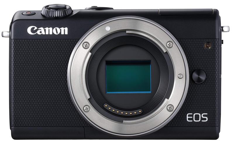 【中古】Canon 鏡鑑受け答え一眼写真機 EOS M100 上半身 黒いこと EOSM100BK-BODY