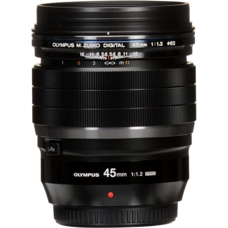 【中古】OLYMPUS 単焦点レンズ ED 45mm F1.2 防塵防滴耐低温 マイクロフォーサーズ用 M.ZUIKO DIGITAL ED 45mm F1.2 PRO