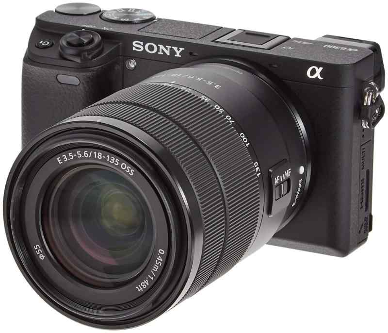 【中古】SONY(ソニー) 鏡鑑受け答え一眼 α6300M 高倍率望遠レンズ一揃いの道具 ILCE-6300M SEL18135 ILCE-6300M