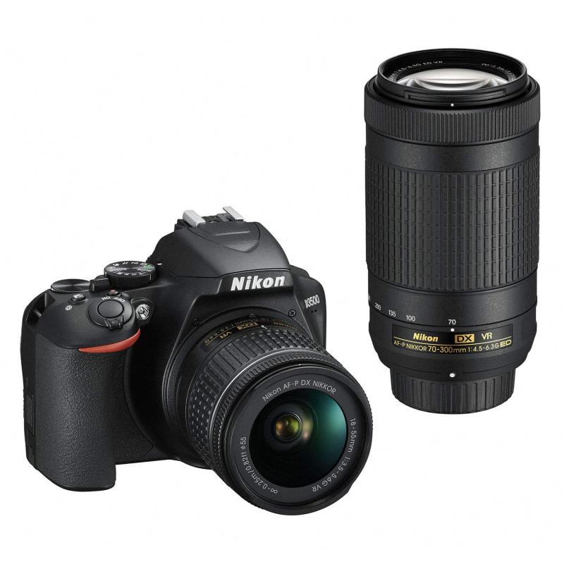 【中古】Nikon デジタル一眼一眼レフ写真機 D3500 ダブルズームキット D3500WZ