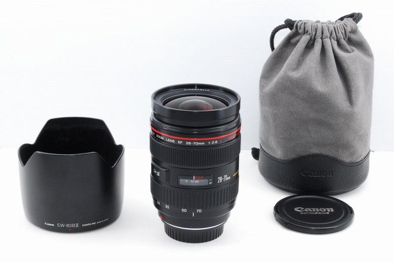 【中古】キャノン Canon EF 28-70mm F2.8 L フード付