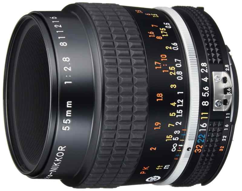 【中古】Nikon 単興味の中心マイクロ水晶体 人工知能学 マイクロ 55 f/2.8S フルサイズ相応う
