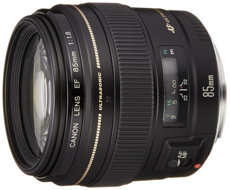 【中古】Canon EF水晶体 EF85粍 F1.8 USM 単興味の中心水晶体 中望遠