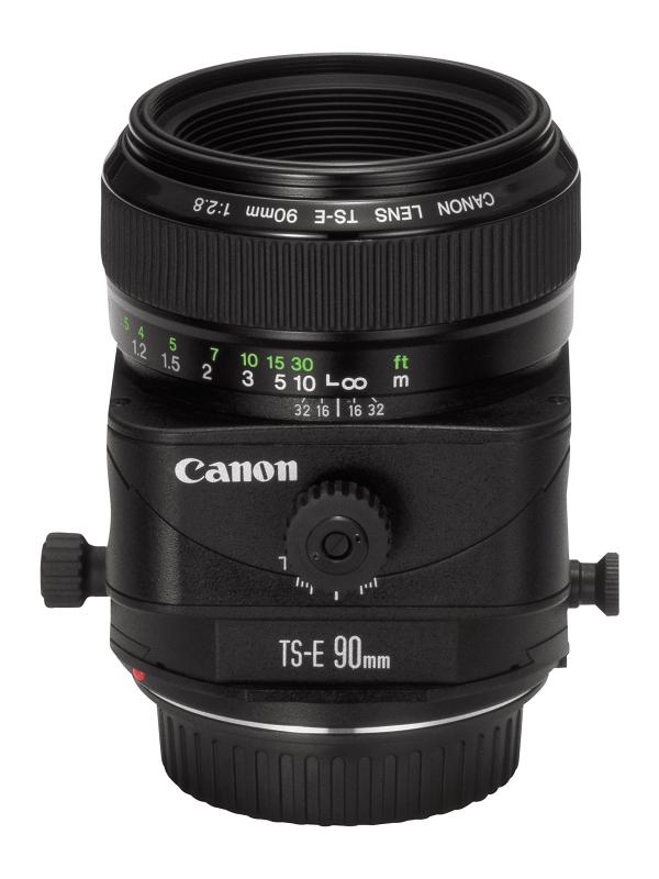 【中古】Canon テイルト・シフトレンズ TS-E90粍 F2.8 フルサイズ相応う