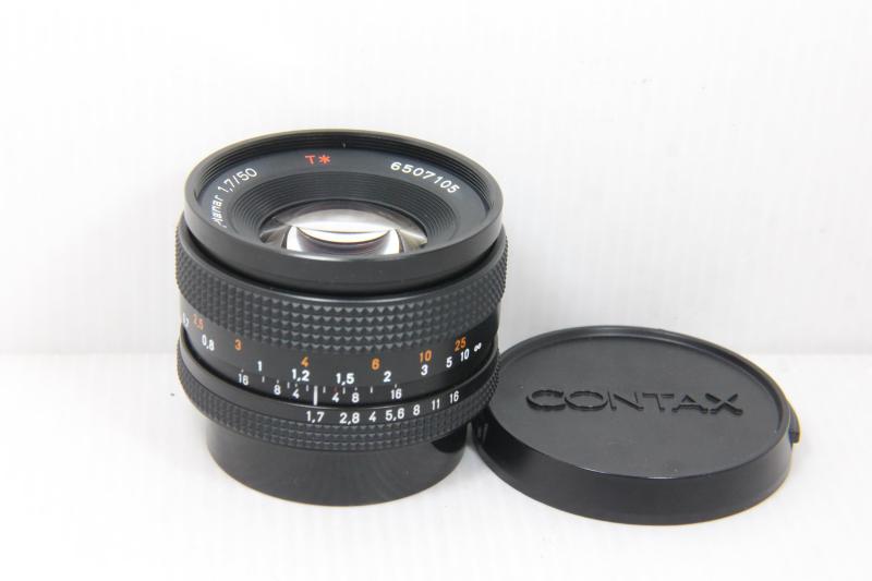 【中古】CONTAX Carl Zeiss PlanarT* 50mm F1.7