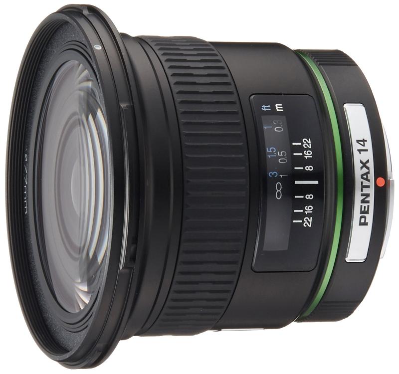 【中古】ペンタックス PENTAX 超広角単興味の中心水晶体 DA14mmF2.8ED[IF] Kマウント APS-C大いさ 21510 黒いこと
