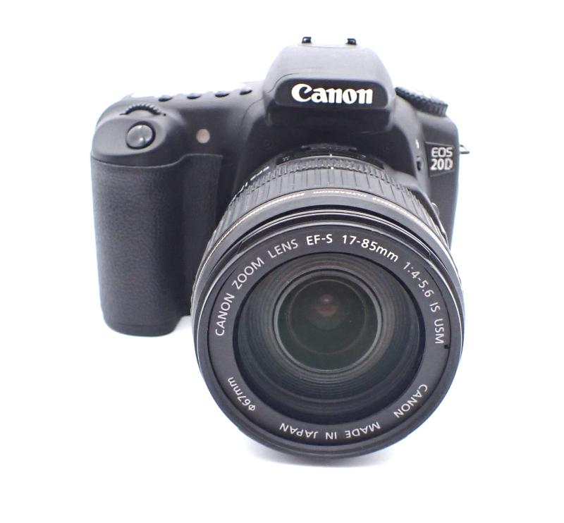 【中古】Canon EOS 20D EF-S17-85 IS 水晶体一揃いの道具