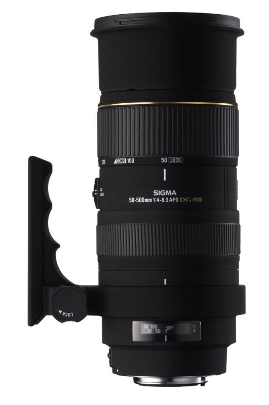 【中古】シグマ 50-500粍 F4-6.3APO EX DG HSM ペンタックス用