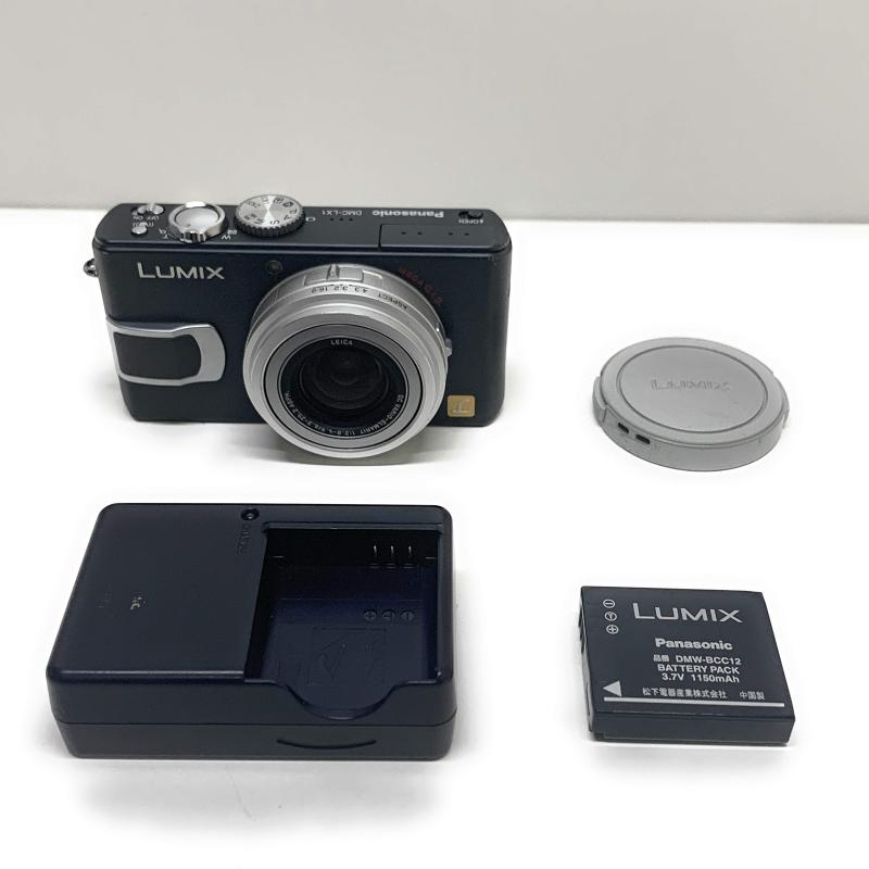 【中古】パナソニック DMC-LX1-K LUMIX ブラック