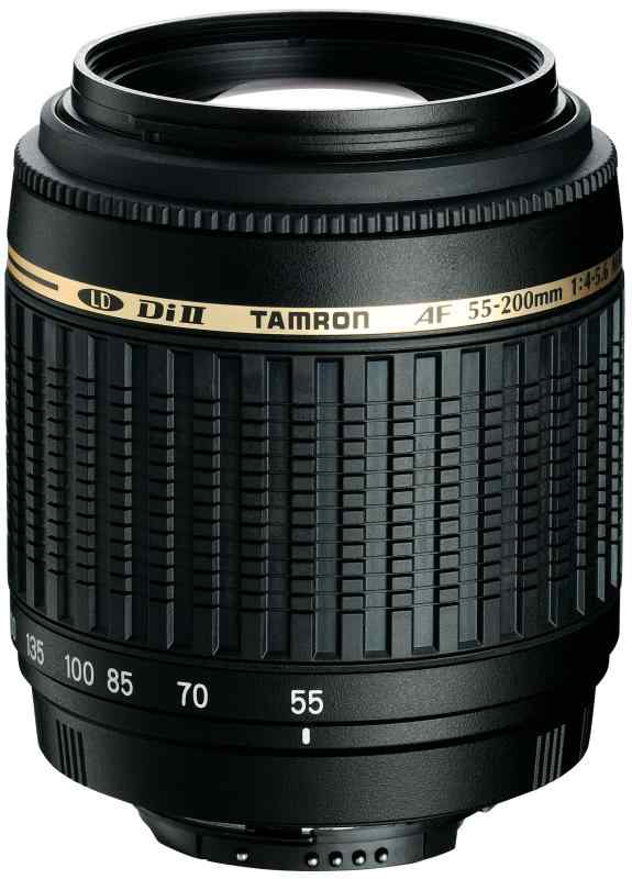 【中古】TAMRON AF 55-200mm F/4-5.6Di II LD MACRO デジタル専用 キャノン用 A15E