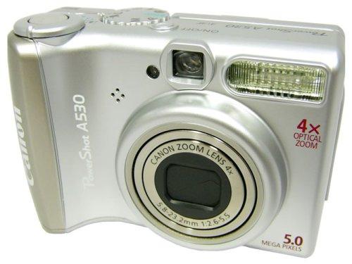 【中古】Canon PowerShot A530 写真機 デジタル写真機 一眼二眼レフ 鏡鑑受け答え 中古 一般受け 高画質