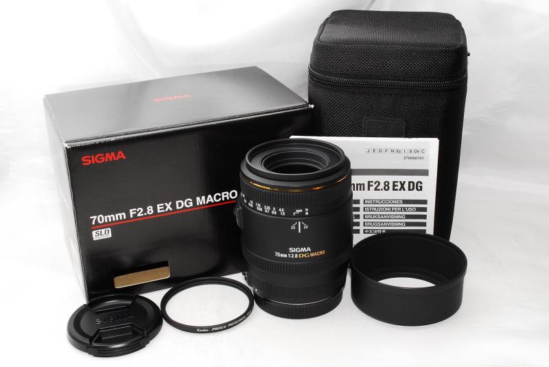 【中古】SIGMA 単興味の中心マクロ命令水晶体 MACRO 70粍 F2.8 EX DG キヤノン用 フルサイズ相応う