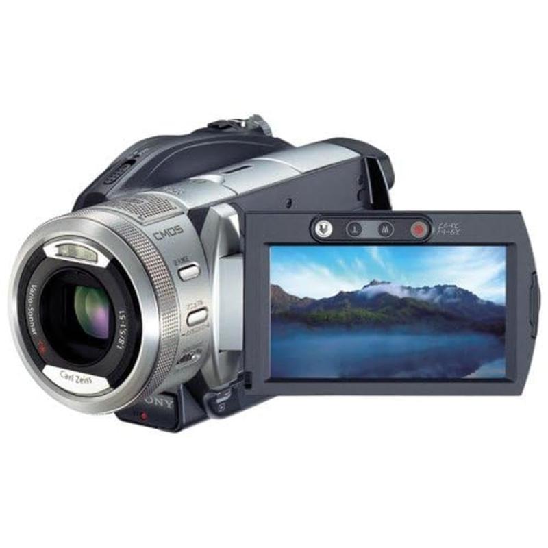 【中古】SONY デジタルHDビデオカメラレコーダー ハイビジョン “ハンディカム" シルバー HDR-UX1 (AVCHD規格DVD記録)