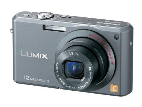 【中古】パナソニック デジタルカメラ LUMIX (ルミックス) FX100 シルバー DMC-FX100-S
