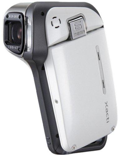 【中古】SANYO 雨合羽型デジタルムービーカメラ Xacti (ザクティ)つづき物 (外殻白いこと) DMX-CA65(W)