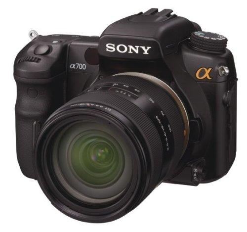 【中古】SONY デジタル一眼二眼レフ写真機 α700 水晶体一揃いの道具 DT16-105粍 DSLR-A700P