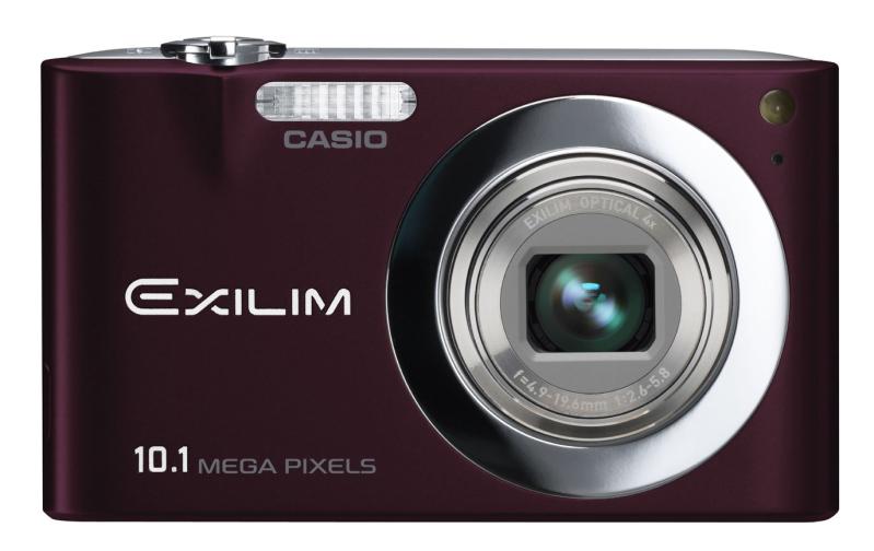 【中古】CASIO デジタル写真機 EXILIM (エクシリム) ZOOM Z100 赤銅色 EX-Z100BN 写真機 デジタル写真機 一眼二眼レフ 銀鏡受け答え 中古 一般受け 高画質