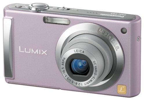 【中古】パナソニック デジタル写真機 LUMIX (ルミックス) FS3 サクラ色 DMC-FS3-P