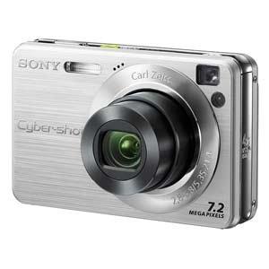 【中古】SONY デジタルカメラ Cyber-Shot(サイバーショット) W110 (720万画素/光学x4/デジタルx8) シルバー DSC-W110｜カメラFanks-PROShop 店