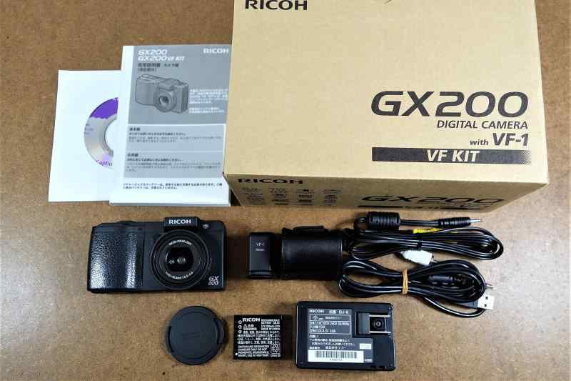 【中古】RICOH デジタルカメラ GX200 VFキット GX200 VF KIT｜カメラFanks-PROShop 店