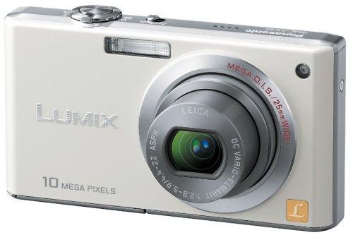 【中古】パナソニック デジタルカメラ LUMIX (ルミックス) FX37 シェルホワイト DMC-FX37-W｜カメラFanks-PROShop 店