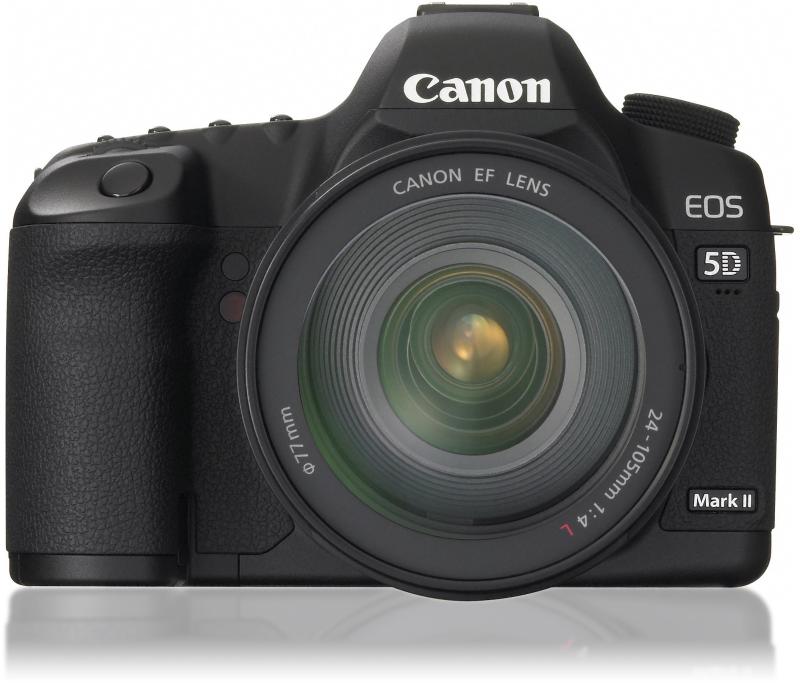 【中古】Canon デジタル一眼二眼レフ写真機 EOS 5D MarkII EF24-105L IS U 水晶体一揃いの道具