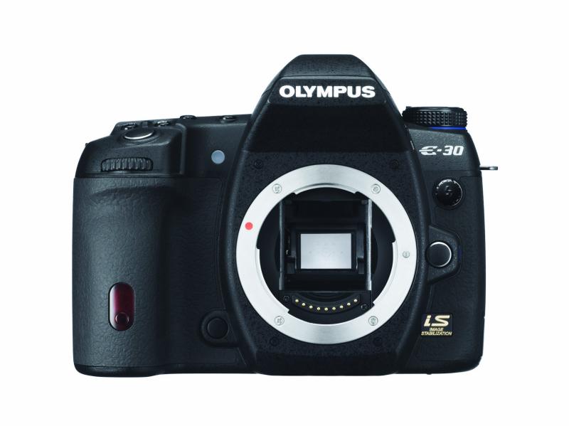 【中古】OLYMPUS デジタル一眼二眼レフ写真機 E-30 上半身 E-30BODY