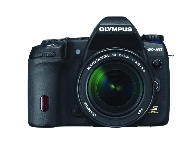 【中古】OLYMPUS デジタル一眼二眼レフ写真機 E-30 水晶体一揃いの道具 E-30LKIT