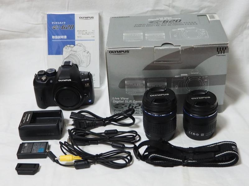 【中古】OLYMPUS デジタル一眼写真機 E-620 ダブルズームキット