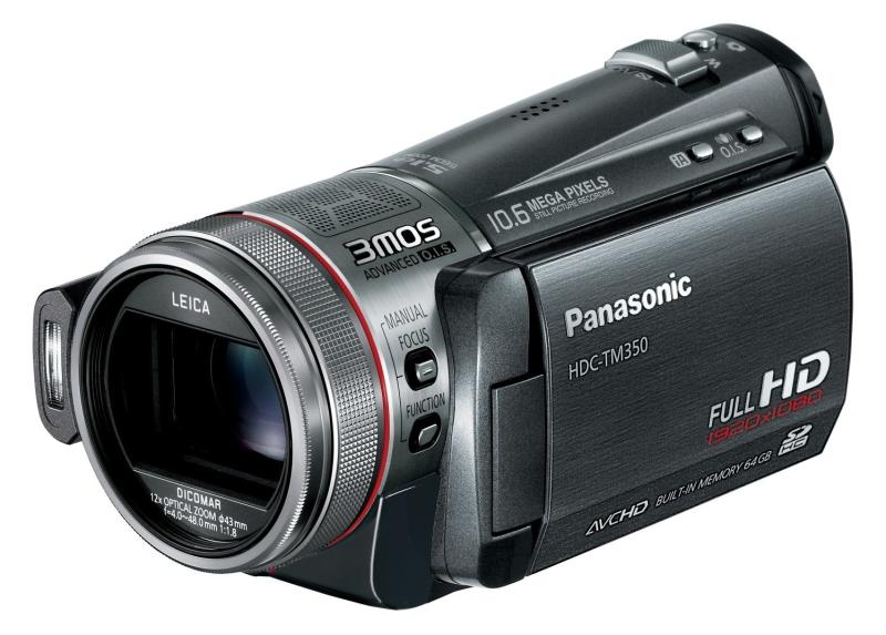 【中古】パナソニック デジタルハイビジョンビデオカメラ メタリックグレー HDC-TM350-H|カメラFanks-PROShop 店