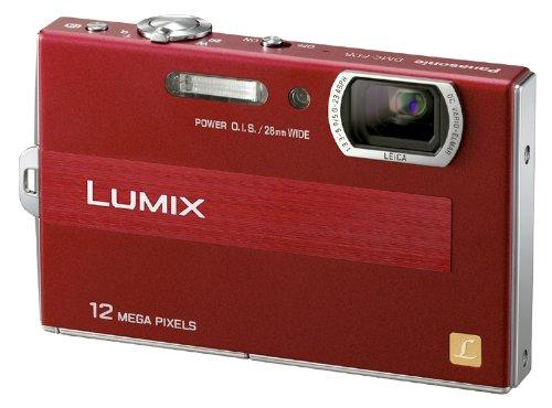 【中古】パナソニック デジタル写真機 LUMIX (ルミックス) FP8 赤いこと DMC-FP8-R