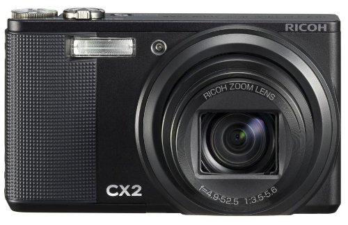 【中古】RICOH デジタル写真機 CX2 黒いこと CX2BK