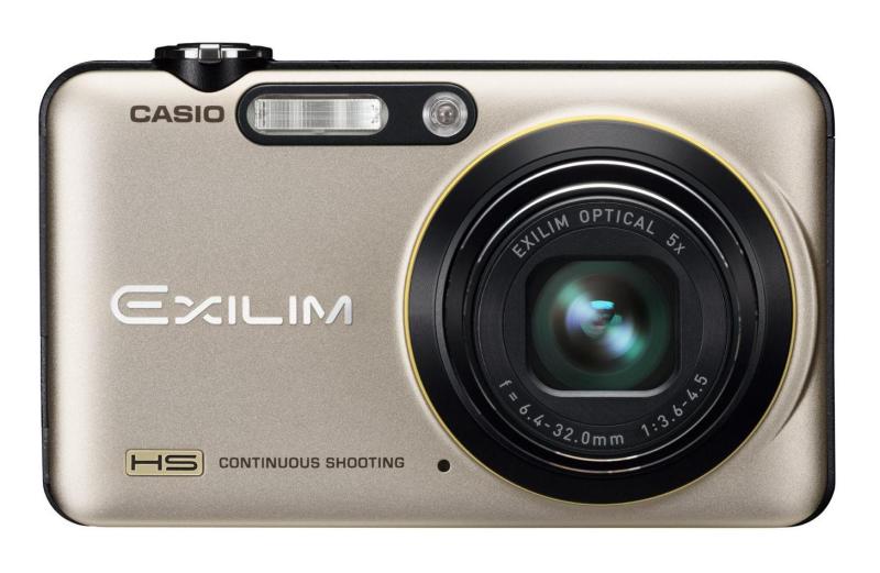 【中古】カシオ計算機 カシオ デジタル写真機 HI-SPEED EXILIM EX-FC150GD ゴールド EX-FC150GD
