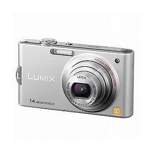 【中古】パナソニック デジタル写真機 ルミックス プレシャスシルバー DMC-FX66-S