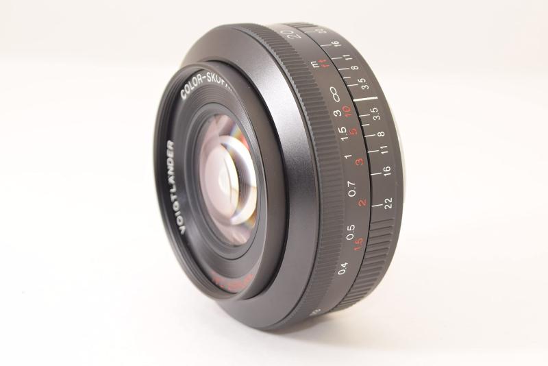 【中古】VoightLander 単興味の中心広角水晶体 COLOR SKOPAR 20粍 F3.5 SL II 加農砲EF 178254