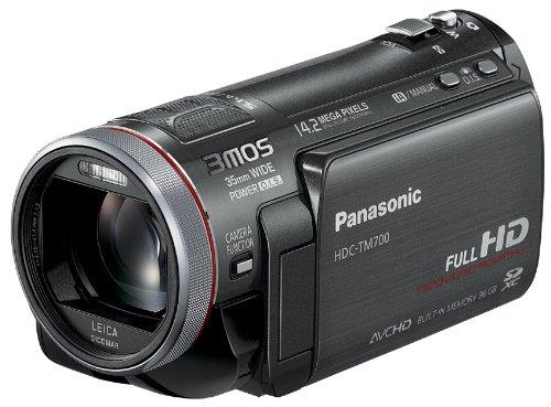 【中古】パナソニック デジタルハイビジョンビデオカメラ 金属元素黒いこと HDC-TM700-K