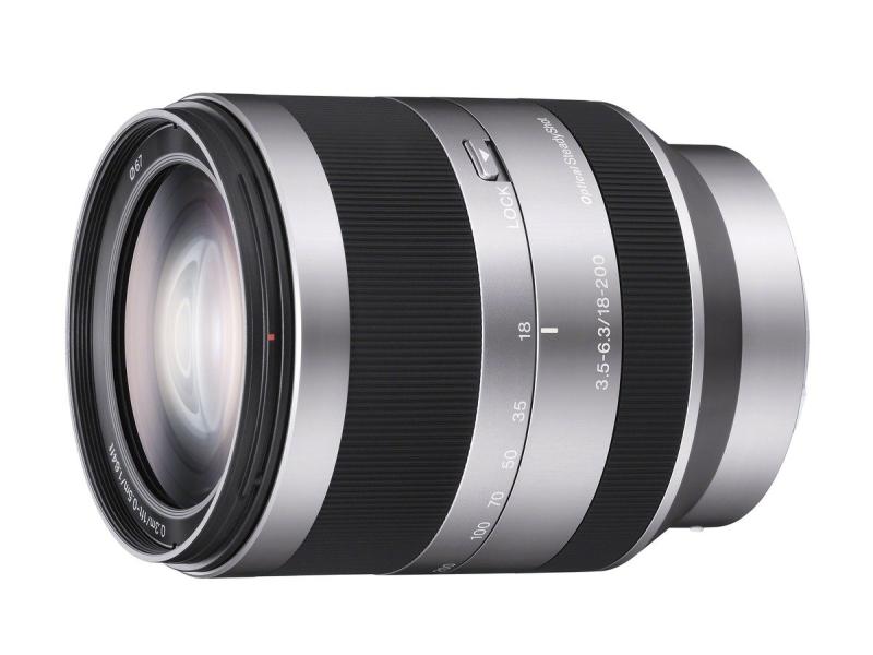 【中古】SONY 高倍率望遠レンズ E 18-200粍 F3.5-6.3 OSS ソニー Eマウント用 APS-C専用 SEL18200
