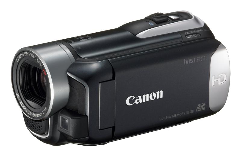 【中古】Canon デジタルビデオカメラ iVIS HF R11 ブラック IVISHFR11BK｜カメラFanks-PROShop 店