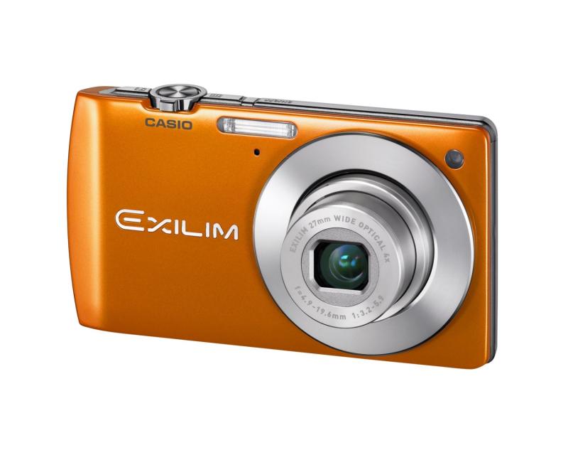 【中古】 CASIO デジタル写真機 EXILIM 1410万絵素 4倍 オレンジ色 EX-S200EO  当店引き受ける30昼日なか 一般受け 鏡鑑受け答え 一眼二眼レフ 取り替えっこ水晶体 写真機