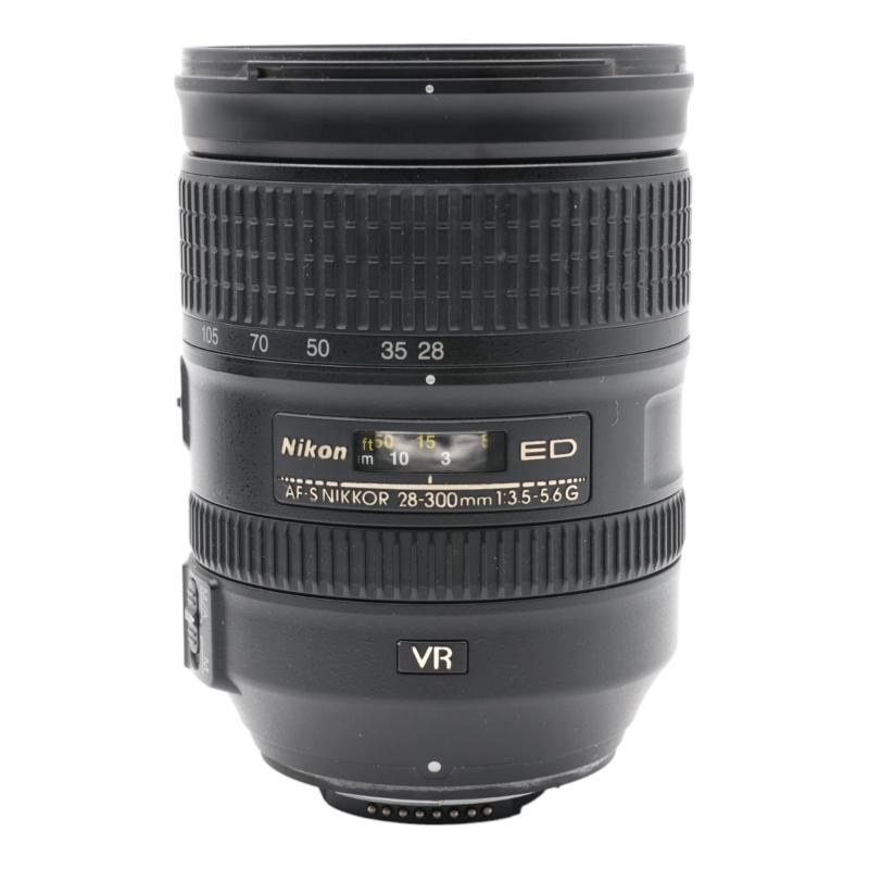 【中古】Nikon 高倍率望遠レンズ AF-S NIKKOR 28-300粍 f/3.5-5.6G ED VR フルサイズ相応う
