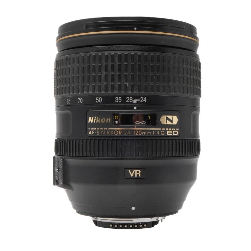 【中古】Nikon 判定基準望遠レンズ AF-S NIKKOR 24-120粍 f/4G ED VR フルサイズ相応う