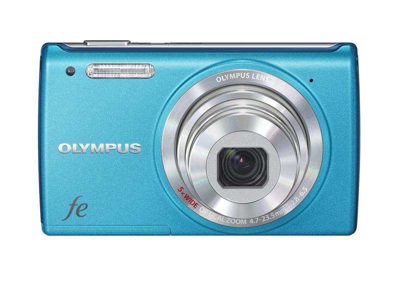 【中古】OLYMPUS デジタル写真機 FE-5050 青色 光学5倍望遠レンズ FE-5050 BLU 写真機 水晶体一揃いの道具 一眼二眼レフ 鏡鑑受け答え 中古 一般受け 高画質