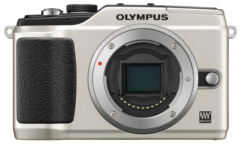 【中古】OLYMPUS 鏡鑑受け答え一眼 E-PL2 上半身 ゴールド E-PL2 BODY GLD