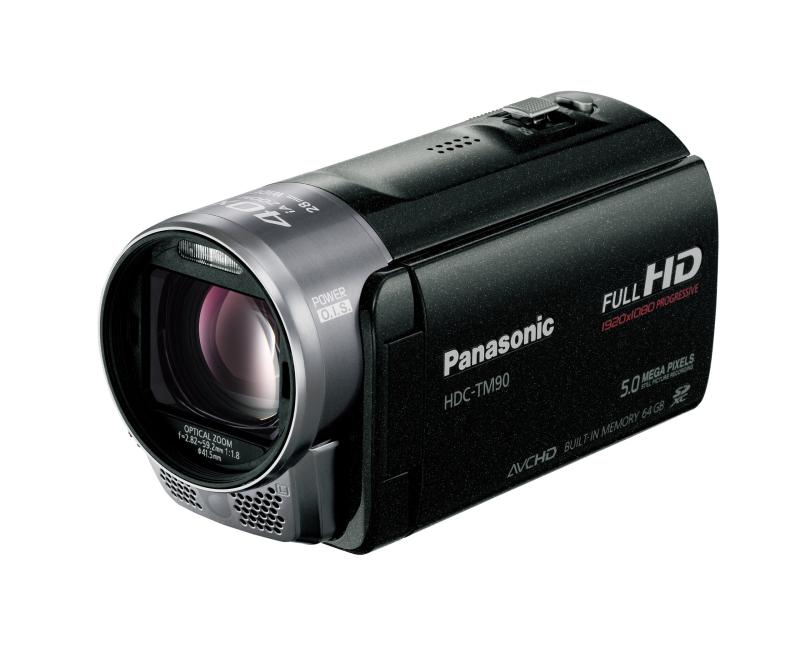 【中古】パナソニック デジタルハイビジョンビデオカメラ TM90 内蔵メモリー64GB パールブラック HDC-TM90-K 19,738円