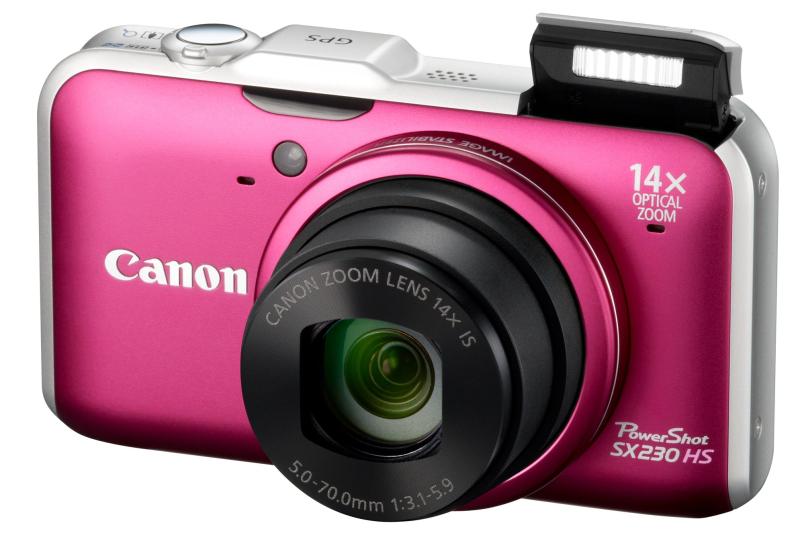 【中古】Canon デジタルカメラ PowerShot SX230 HS レッド PSSX230HS(RE)