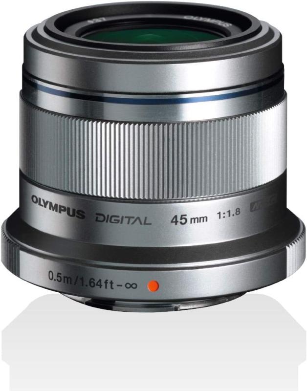 【中古】OLYMPUS 単焦点レンズ M.ZUIKO DIGITAL 45mm F1.8 シルバー｜カメラFanks-PROShop 店