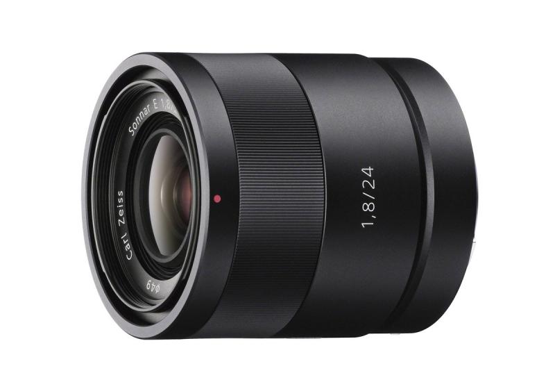 【中古】SONY 単興味の中心水晶体 Sonnar T* 24粍 F1.8 ZA ソニー Eマウント用 APS-C専用 SEL24F18Z