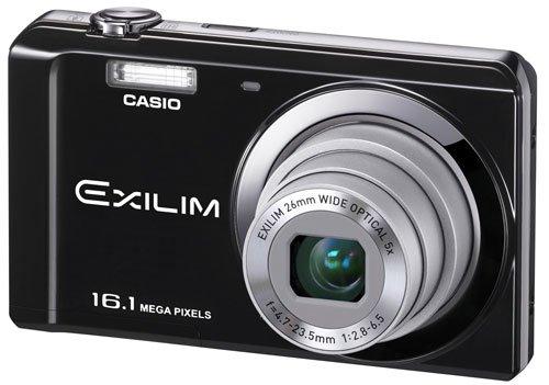 【中古】CASIO デジタルカメラ EXILIM 1610万画素 5倍 ブラック EX-ZS6BK