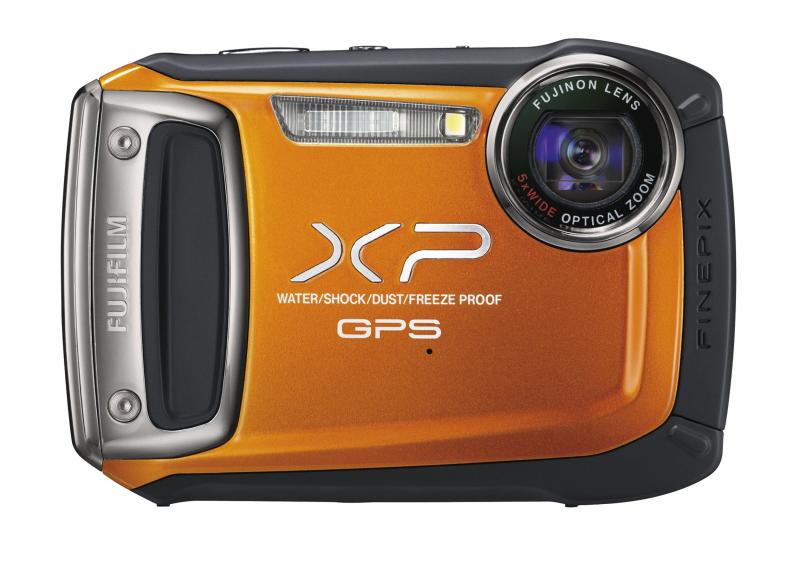 【中古】FUJIFILM デジタル写真機 FinePix XP150 雨合羽 オレンジ色 F FX-XP150OR