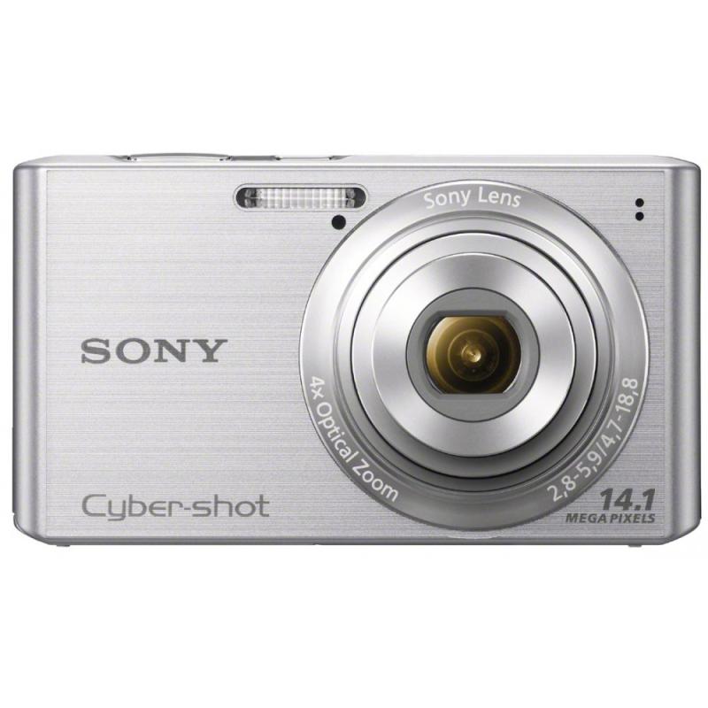 【中古】SONY Cyber-Shot(サイバーショット) W610 (1410万CCD/光学x4) しろがね色 DSC-W610/S